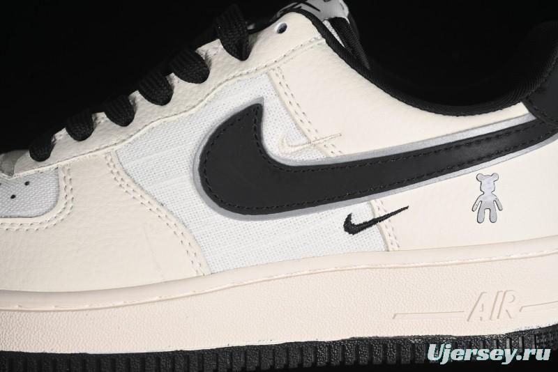 Nike Air Force 1 '07 Low Casual Sneakers with Violent Bear Collaboration - KK1988-006