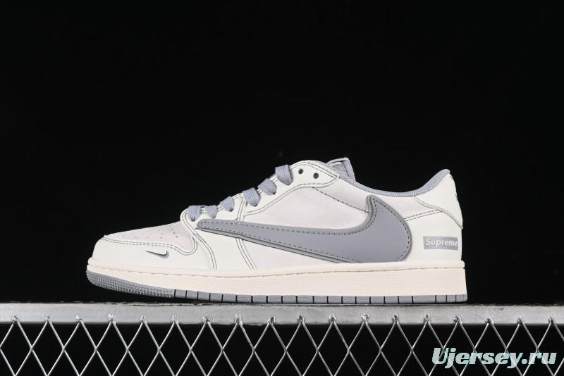 Nike Travis Scott x Fragment Design x Air Jordan 1 Low OG SP AJ1 Supreme Collaboration - XZ2268-003