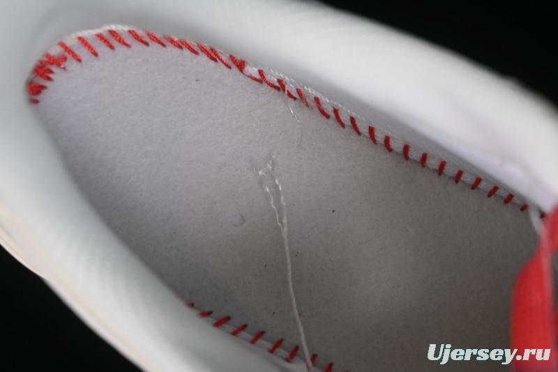 Nike Air Force 1 '07 Low Supreme Collaboration - Beige Red Blue Colorblock Casual Sneakers - XZ6188-228