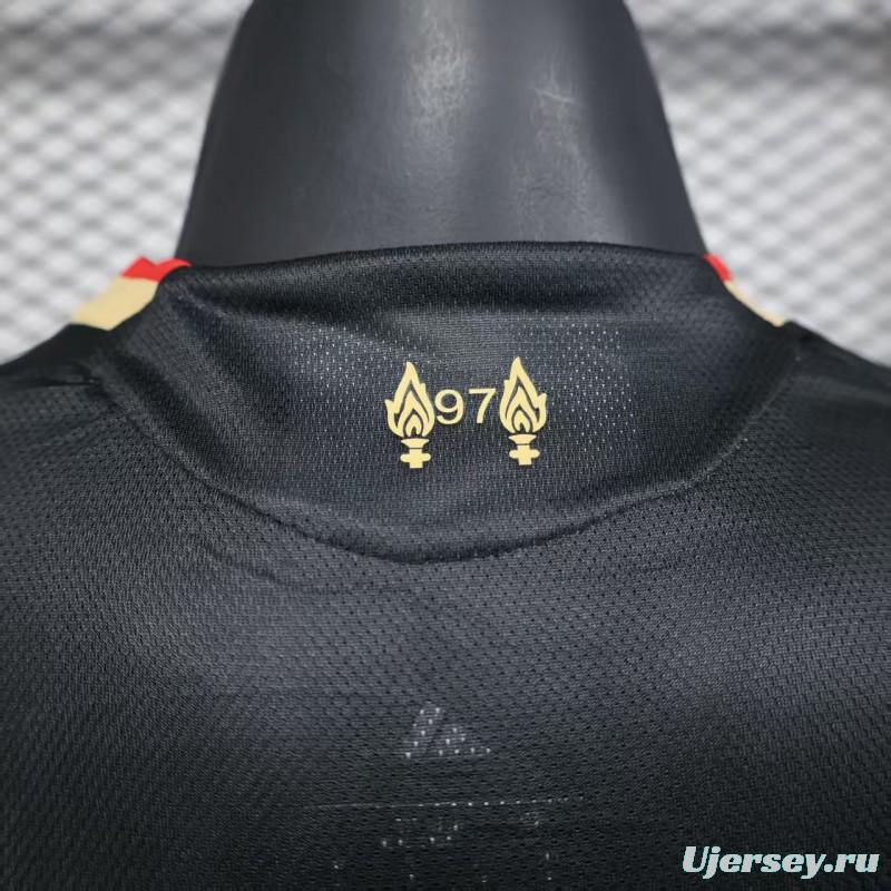 Player Version 25/26 Liverpool Third Black Jersey