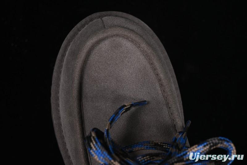 UGG Classic Mini II Fur Lace-Up Platform Mini Boots with Treadlite Outsole - 1143954