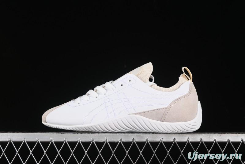 Onitsuka Tiger Sclaw Low-Top Lifestyle Casual Shoes with Comfortable Slip-Resistant Durable Design - 1183B969-101