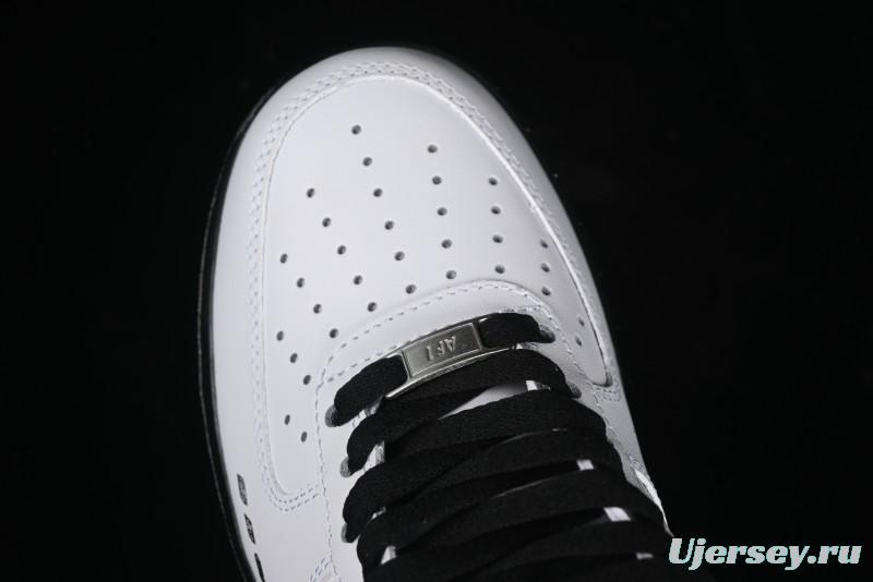 Nike Air Force 1 '07 Low Custom KAWS Bear Print Casual Sneakers - ZH0316-037