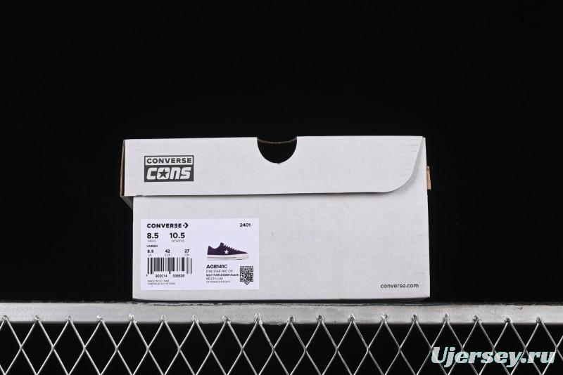 Converse One Star Pro Retro Skateboard Shoes in Purple - A08141C