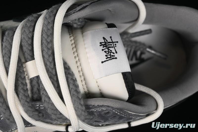 Nike SB Dunk Low Stussy Anniversary Edition Customized Low-Top Casual Sneakers - SJ2068-305