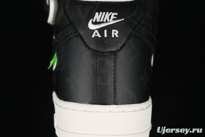 Nike Air Force 1 '07 Mid Casual Sneakers in Black - LL0222-005