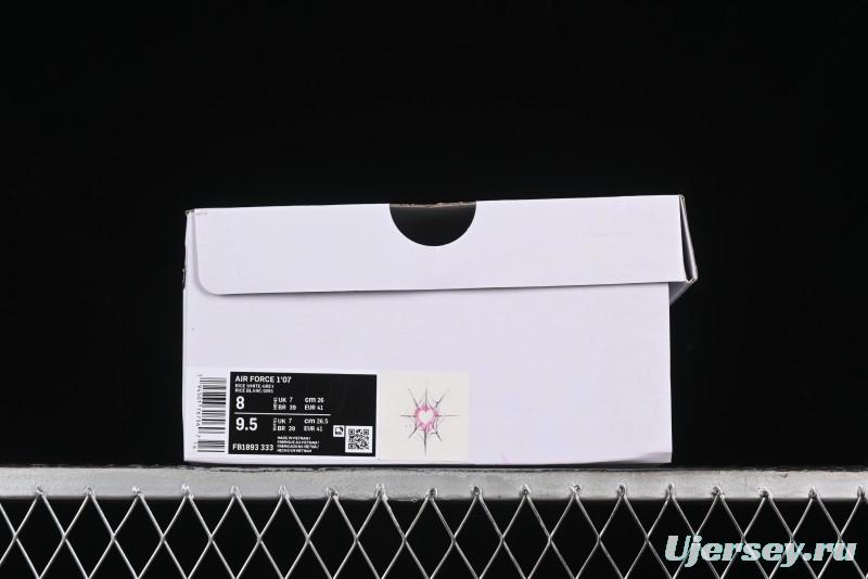 Nike Air Force 1 '07 Low Halloween Edition "Mercury Spider" Casual Sneakers - FB1893-333