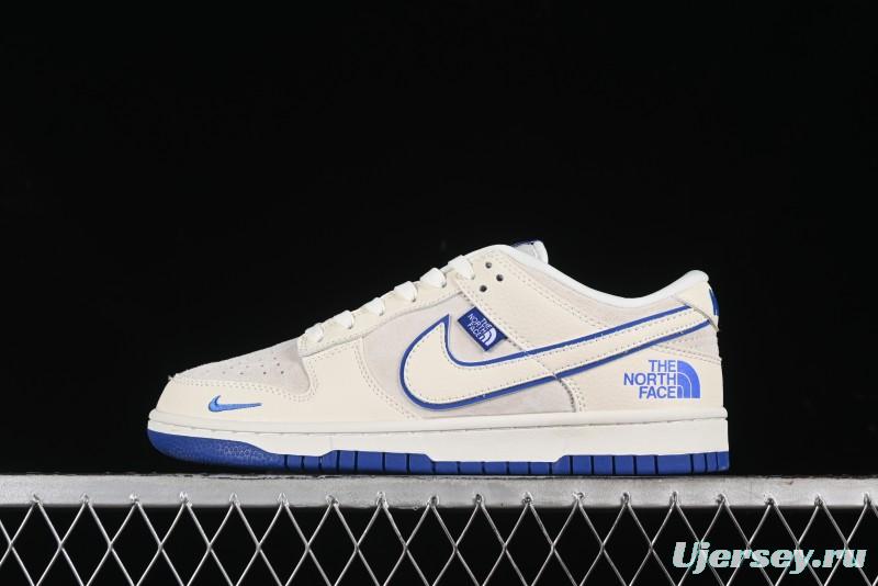 Nike SB Dunk Low The North Face Collaboration Anniversary Edition Custom Low-Top Casual Skate Shoes - KK1333-007