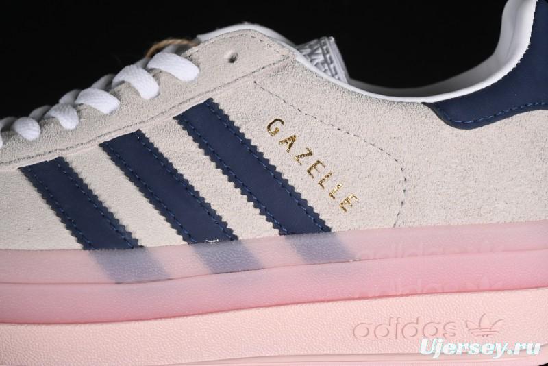 Adidas Originals Gazelle Bold IE6508 Low-Top Sneakers with Thick Sole for Casual Wear, Non-Slip and Durable - IE6508