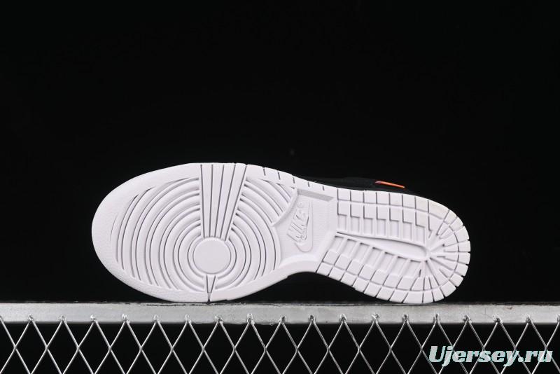 Nike SB Dunk Low Gucci Collaboration Dark Floral Pattern Anniversary Custom Low-Top Casual Sneakers - FC1688-140