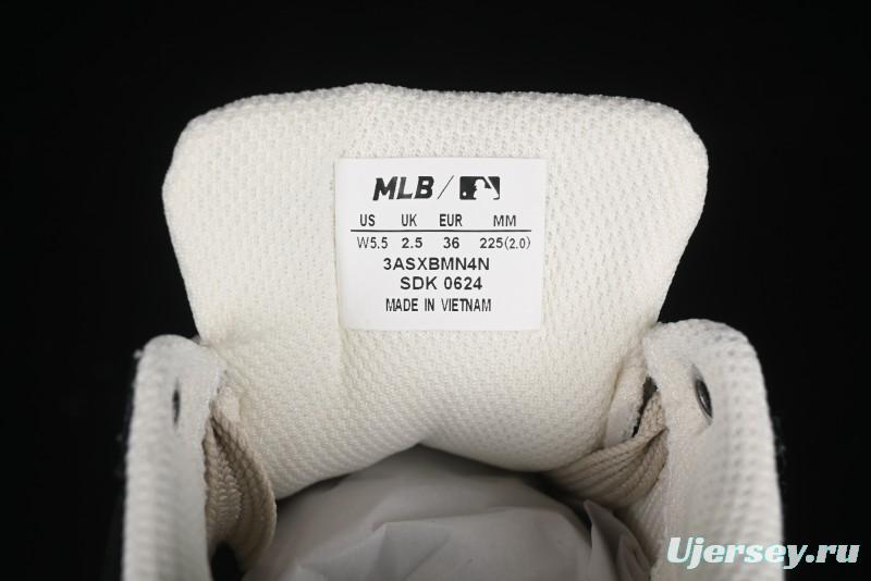 MLB Chunky Classic Base New York Yankees Lightweight Platform Casual Sneakers - 3ASXBMN4N50BKS