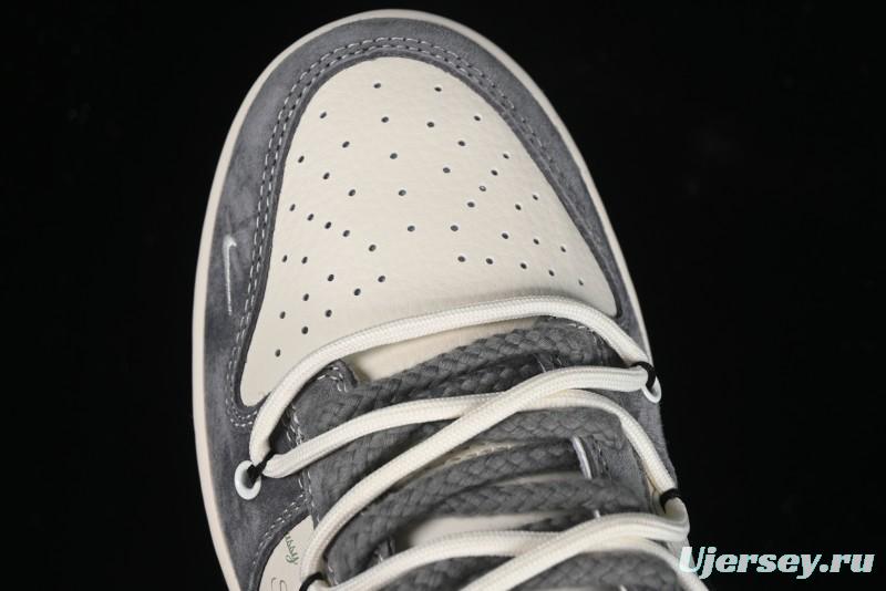 Nike SB Dunk Low Stussy Anniversary Edition Customized Low-Top Casual Sneakers - SJ2068-305