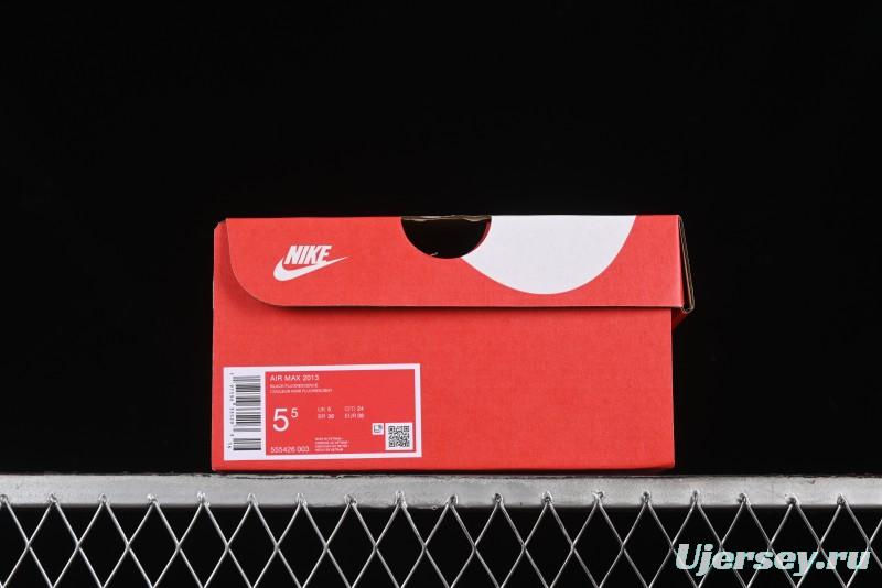 Nike Air Max 2013 Retro Breathable Mesh Cushioned Running Shoes - 555426-003