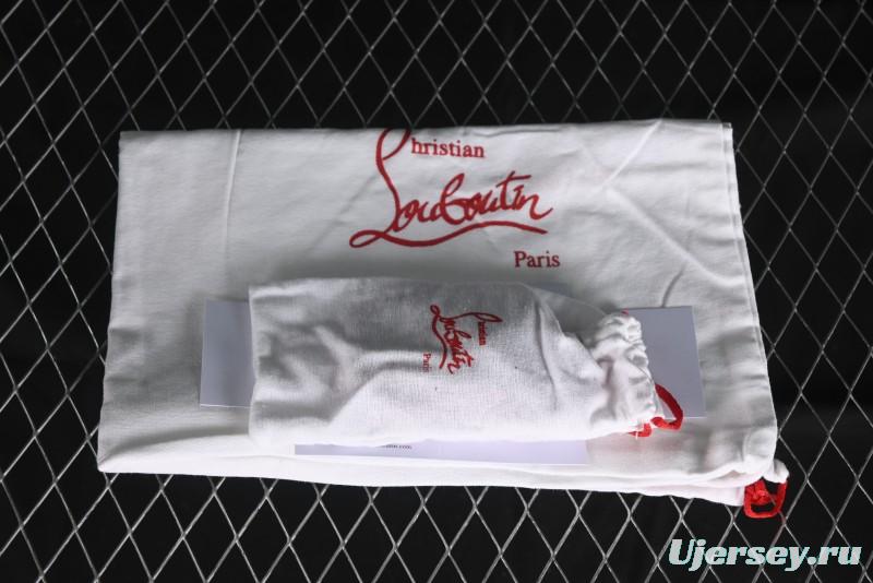 Christian Louboutin Astroloubi Comfortable Fashion Low-Top Sneakers White Red - X.D4