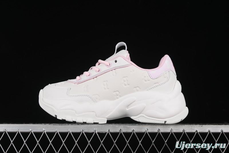 New York Yankees MLB Bigball Chunky Embo Monogram Platform Sandals - 3ASHBEM4N43PKS