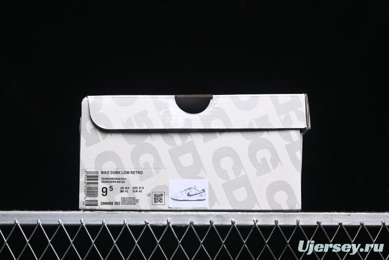 Nike SB Dunk Low The North Face Collaboration Anniversary Edition Customized Low-Top Casual Skate Shoes - DM6868-002