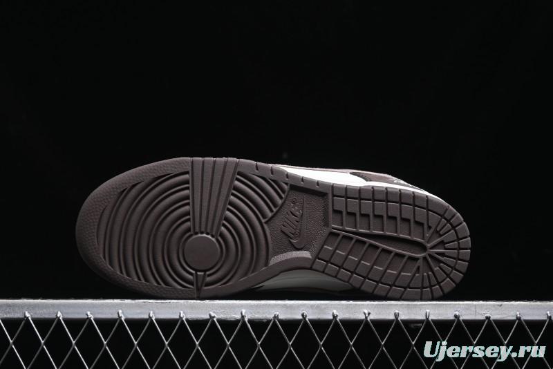 Nike SB Dunk Low Stussy Collaboration - Beige Brown Swoosh Anniversary High-End Custom Low-Top Casual Skate Shoes - SF1029-408