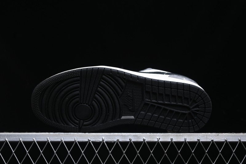 Nike Air Jordan 1 Low Stussy Collaboration Pig Grey Black Swoosh Custom Retro Basketball Shoes - SJ9950-029