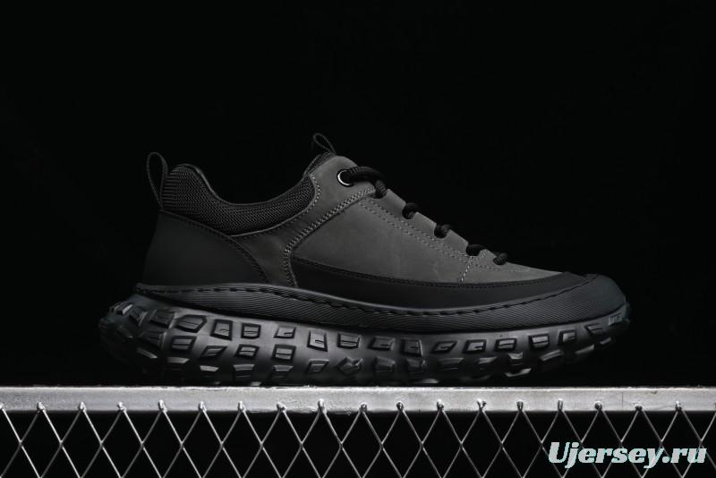 ECCO Off-Road Series Lightweight Cushioned Leather Durable Outdoor Hiking Running Shoes - 63513001001