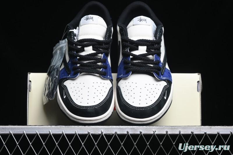 Nike Travis Scott x Fragment Design x Air Jordan 1 Low OG SP AJ1 Low Top Casual Sneakers - SJ2068-126