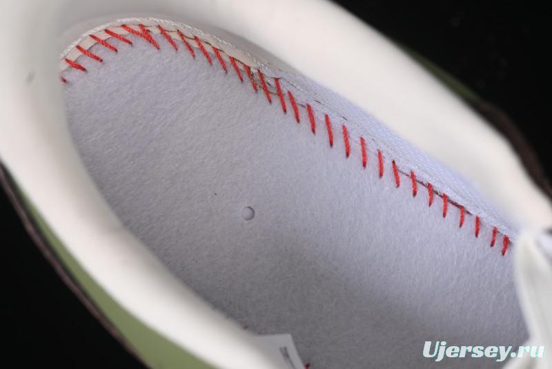 Nike Air Force 1 '07 Low Stussy Collaboration - Green Brown Low-Top Casual Sneakers - KK1988-038