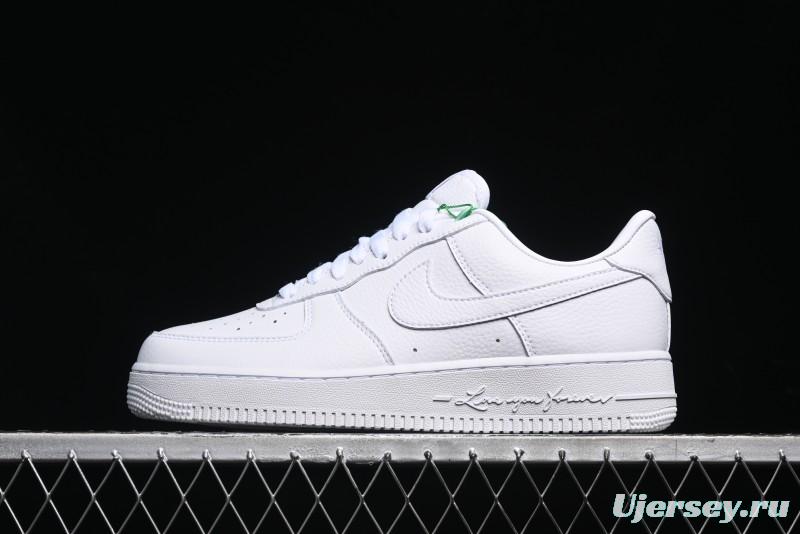 Nike Air Force 1 '07 Low Casual Sneakers with Full-Length Air Cushion - FV9918-100