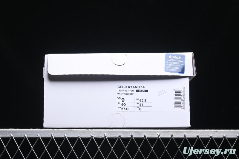 Asics Gel-Kayano 14 Running Shoes with FF BLAST PLUS Cushioning and 3D Visible GEL Technology - 1201A457-100