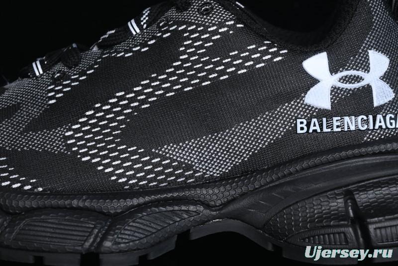 Under Armour x Balenciaga 3XL Sneakers Low-Top Retro Chunky Dad Shoes - W3XUA1090