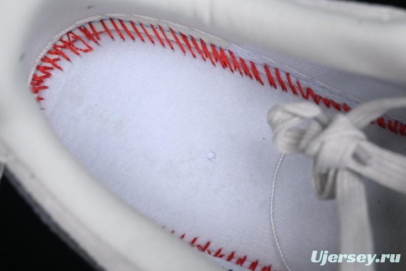 Nike Air Force 1 '07 Low Ghostface Collaboration - Light Grey Pigskin Low-Top Casual Sneakers - DF0188-022