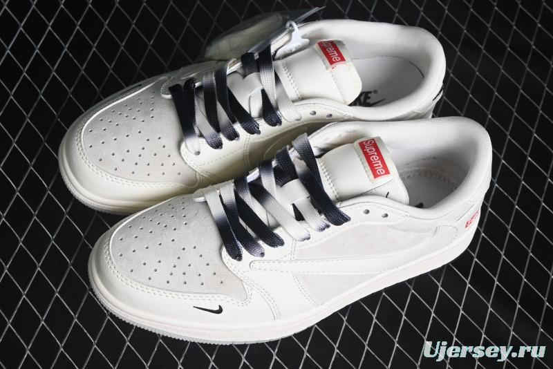 Nike Travis Scott x Fragment Design x Air Jordan 1 Low OG SP AJ1 Sneakers - BB7518-002