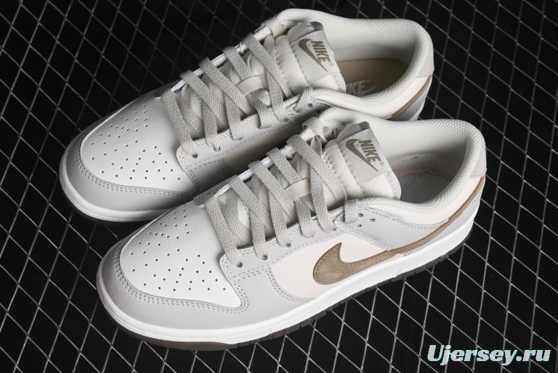 Nike Dunk Low SB Casual Sneakers in Phantom/Khaki - FJ4188-001