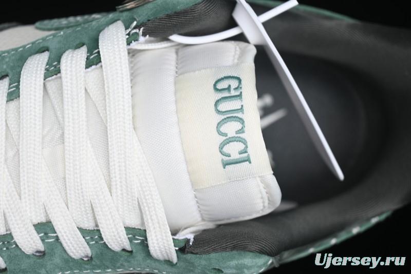 Nike Air Force 1 '07 Low Gucci Collaboration Jade Green Flywire Low-Top Casual Sneakers - KK1988-026