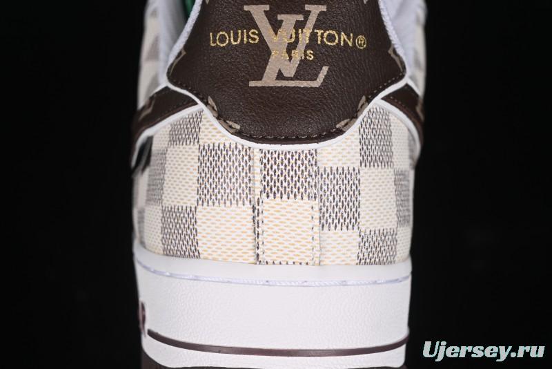 Nike Air Force 1 '07 Low Louis Vuitton Collaboration Casual Sneakers - LD4631-202