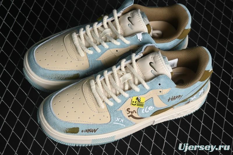 Nike Air Force 1 Fontanka Low Top Casual Sneakers Enjoy Life Custom Design - CW6688-508