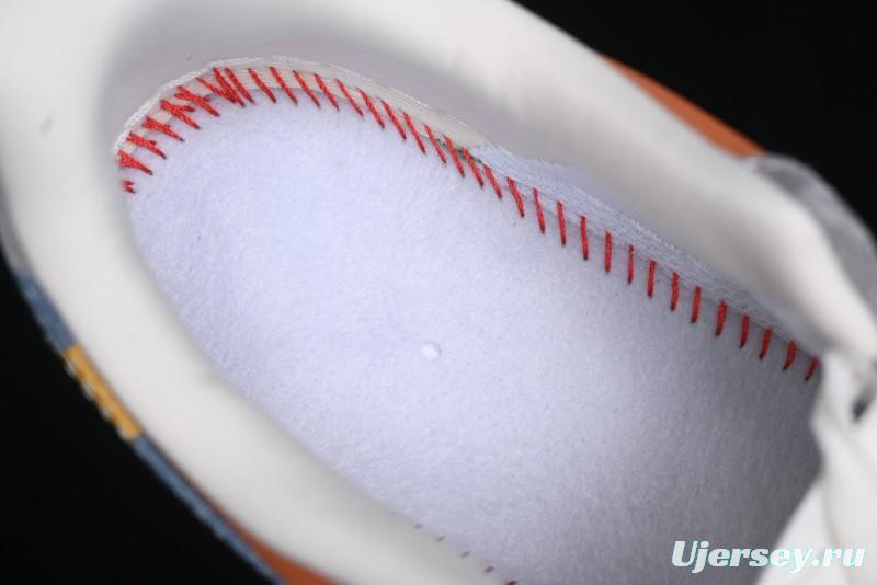 Nike Air Force 1 '07 Low Stussy Collaboration - Grey Brown Flyknit Low-Top Casual Sneakers - KK1988-025