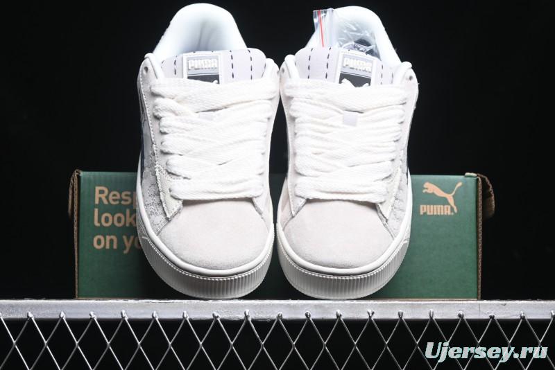 Puma Suede XL Retro Casual Sneakers with Premium Pigskin Upper - 395777-02