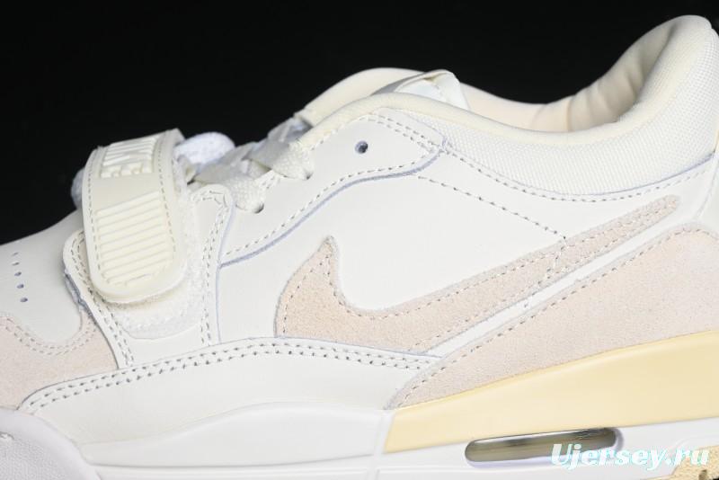 Nike Air Jordan Legacy 312 Low Sneakers with Velcro Strap and Triple Fusion Design - FQ7827-102