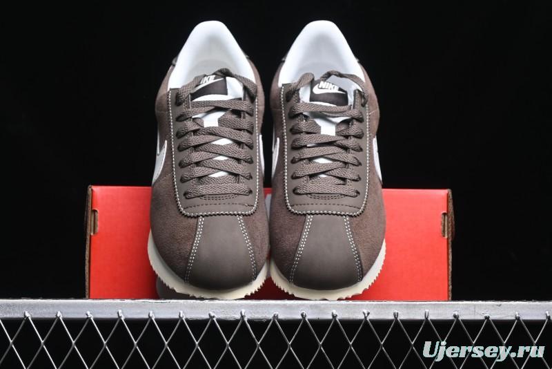 Nike Classic Cortez Leather Retro Running Shoes - FQ8144-237