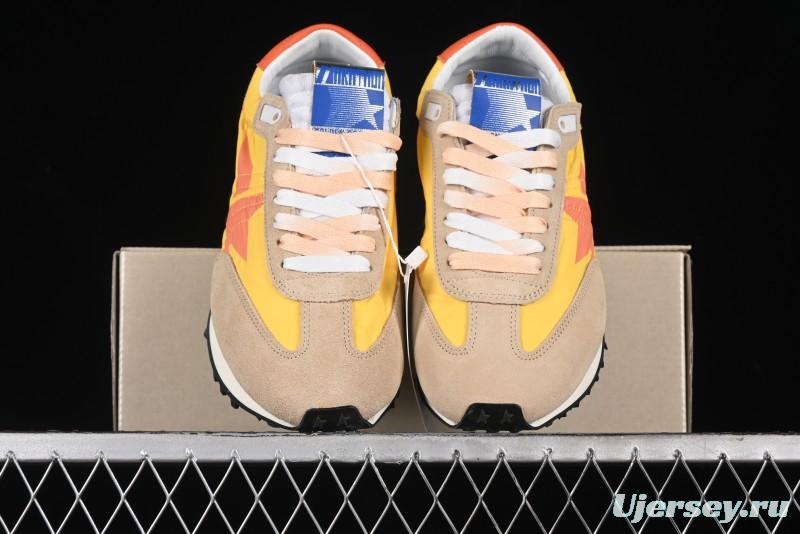 Golden Goose Marathon Golden Goose Distressed Sneakers with 3D Stabilizer and Cushioning - AJE5