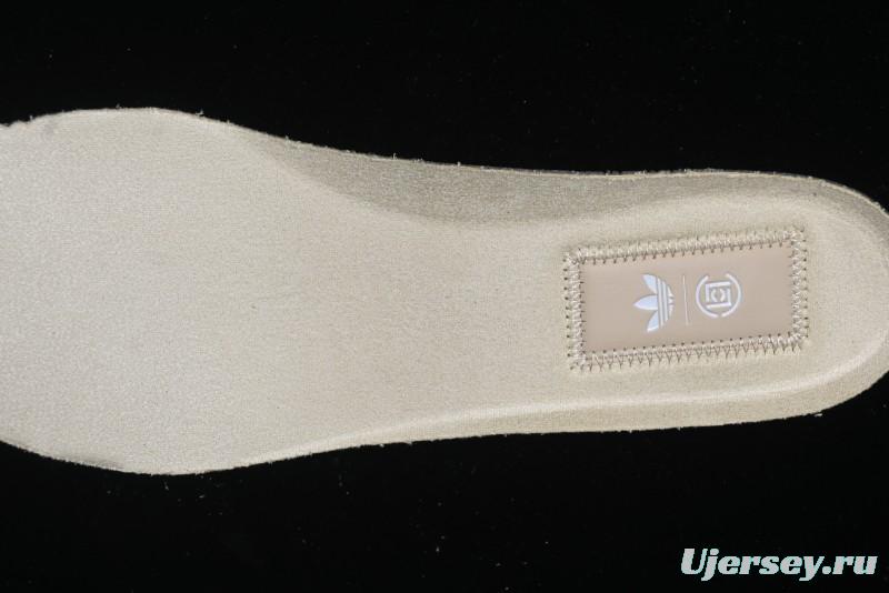 Adidas Superstar Clot Collaboration JQ6117 Preppy Style Shell Toe Casual Sneakers with Perforated Leather Upper - JQ6117