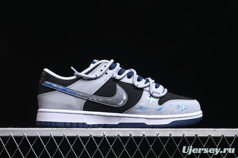 Nike Dunk Low Retro Casual Sneakers with Cosmic Star Eye Design - FQ8826-100