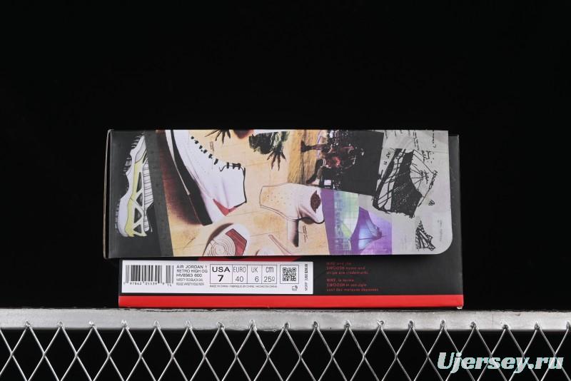 Nike Union x Air Jordan 1 Retro High Basketball Shoes with Chicago-Inspired Colorway - HV8563-600