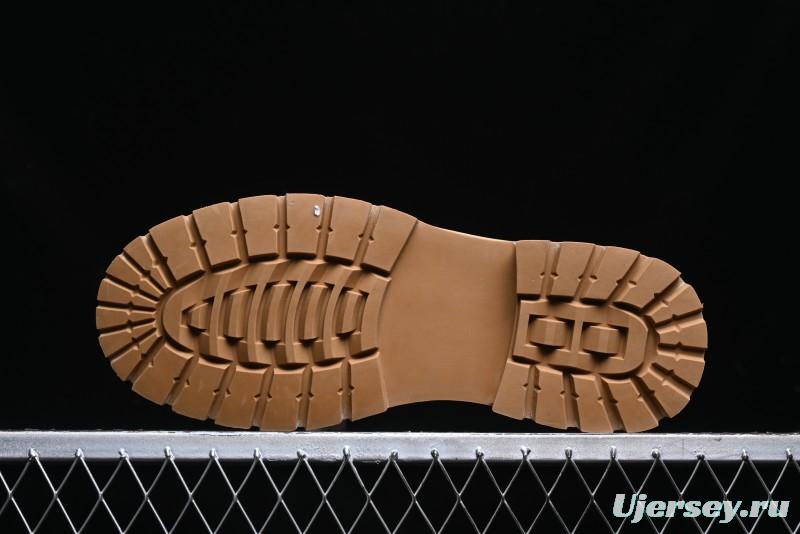 ECCO Exostrike Series Work Leather Anti-Slip Platform Boots - 63890801003