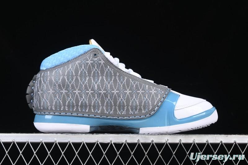 Nike Air Jordan 23 AJ23 Mid Retro Casual Sneakers with Visible Air Cushion - 318474-151