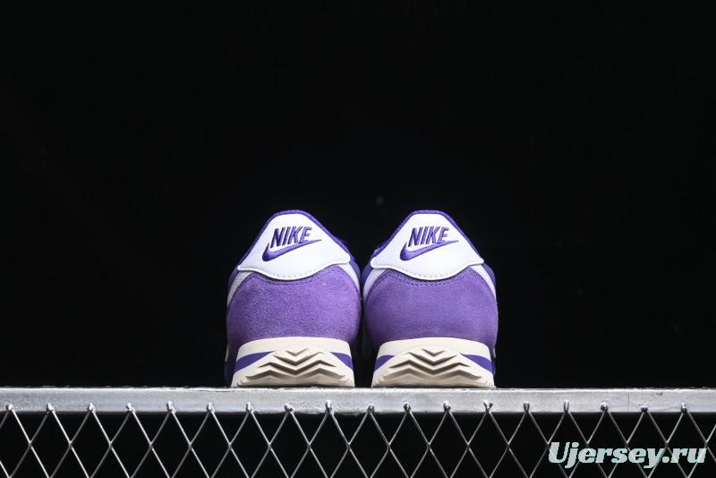 Nike Classic Cortez Leather Retro Running Shoes - DZ2795-500