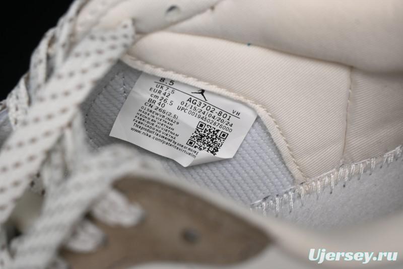 Nike Travis Scott x Fragment Design x Air Jordan 1 Low OG SP AJ1 Retro Sneakers - AG3702-801