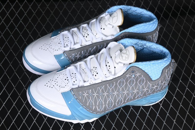 Nike Air Jordan 23 AJ23 Mid Retro Casual Sneakers with Visible Air Cushion - 318474-151