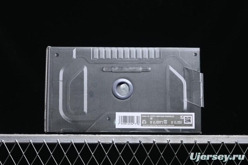 Nike Rtfkt Studios x Nk Dunk Genesis Low OG Ghost Metaverse Series Casual Skate Shoes - HQ3034-001