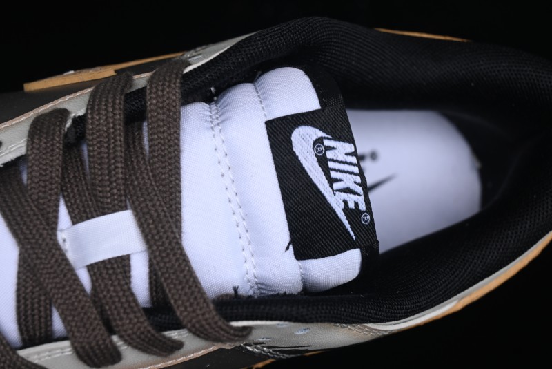 Nike Dunk Low Panda Prank Pioneer Knight Sandstorm Black Brown Low Top Casual Skate Shoes - DD1391-100