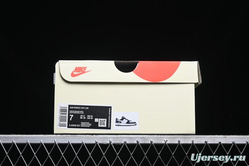 Nike Air Force 1 '07 Low Stussy Collaboration - Grey Blue Suede Low-Top Casual Sneakers - SJ6698-007